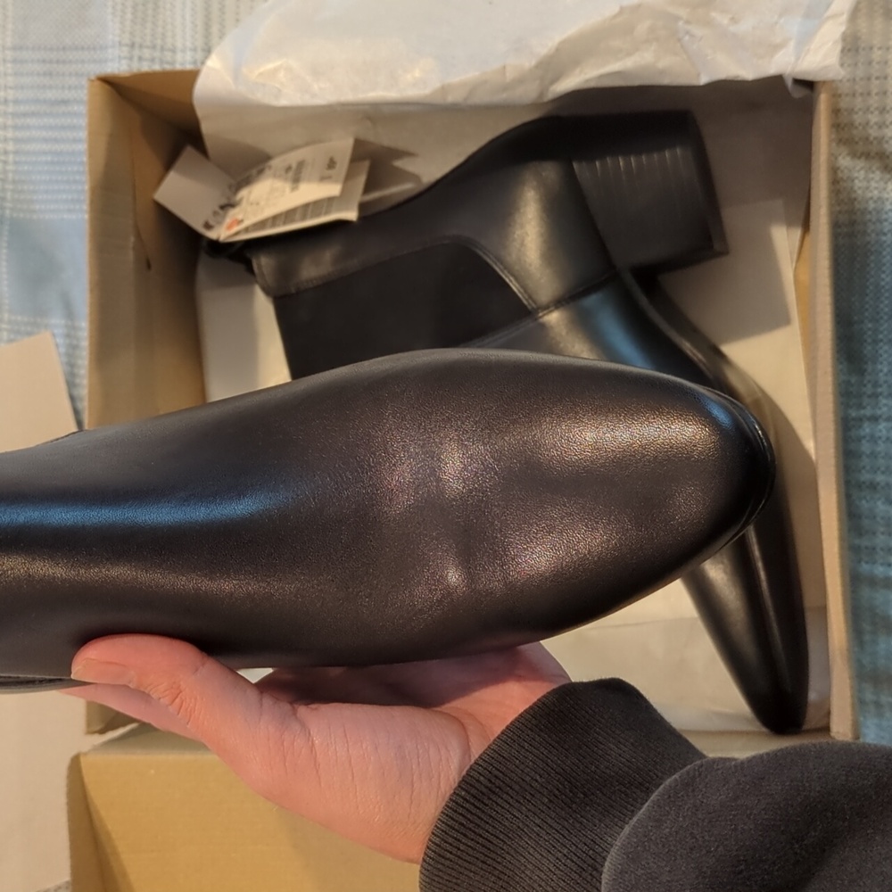 real leather zara ankle booties - Picture 5 of 8